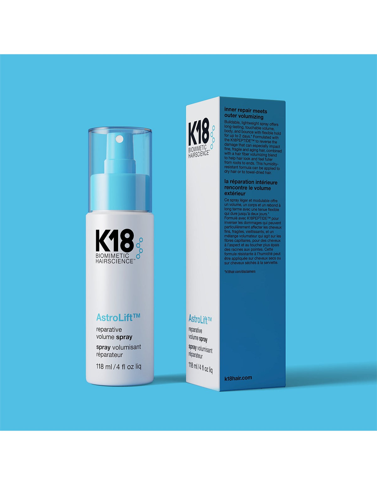 Astrolift Reparative Volume Spray 118ml