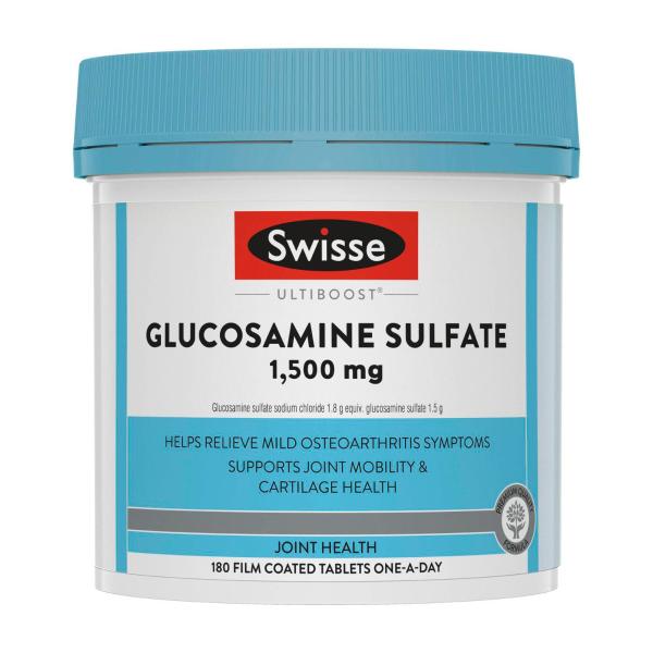 SWISSE ULTIBOOST GLUCOSAMINE SULFATE TABLETS 180 PACK