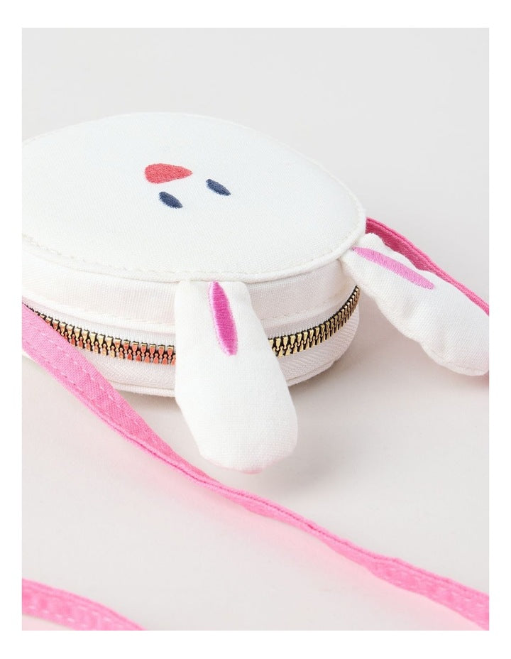 Bunny Crossbody Bag in White