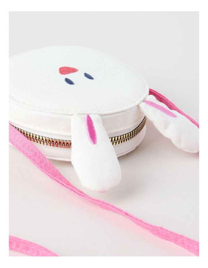 Bunny Crossbody Bag in White