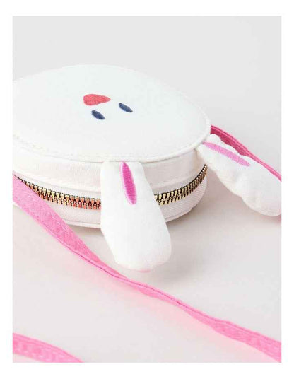 Bunny Crossbody Bag in White