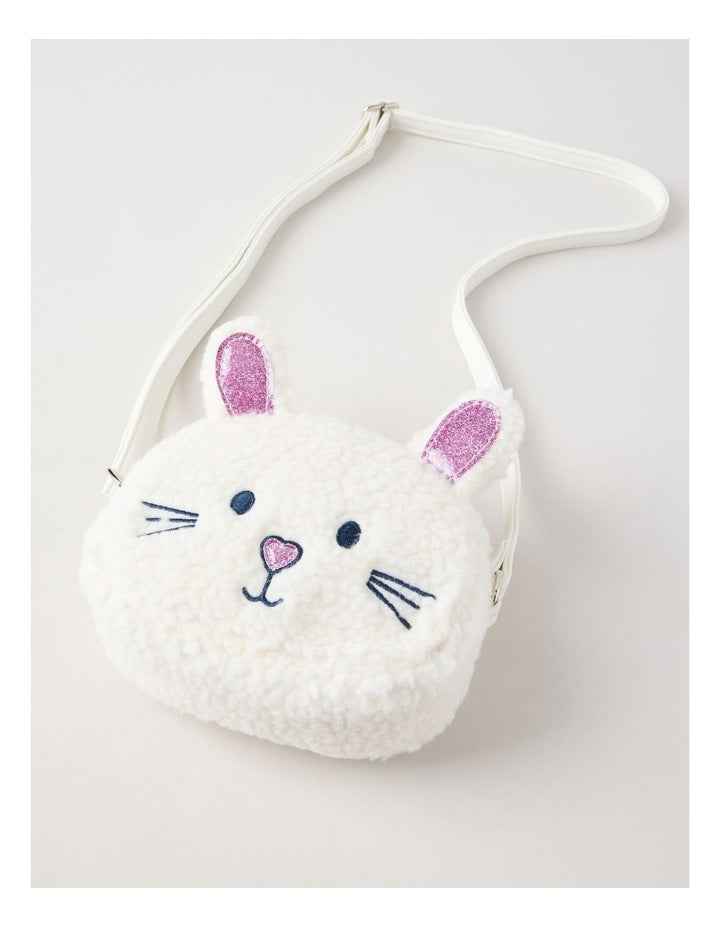 Bunny Crossbody Bag in White