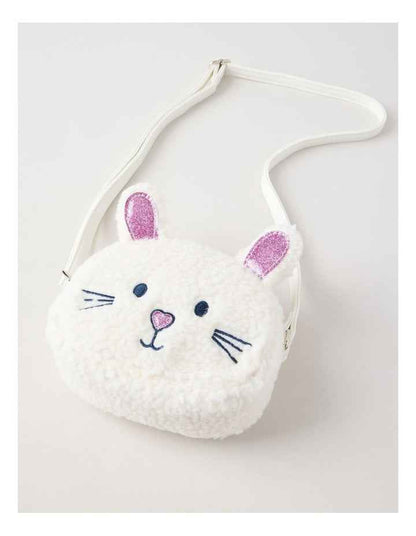 Bunny Crossbody Bag in White