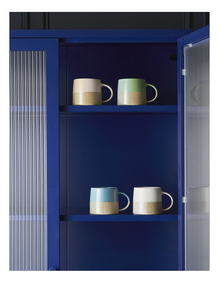 Four Square Mug 385ml in Green