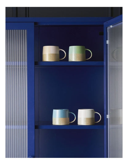 Four Square Mug 385ml in Green