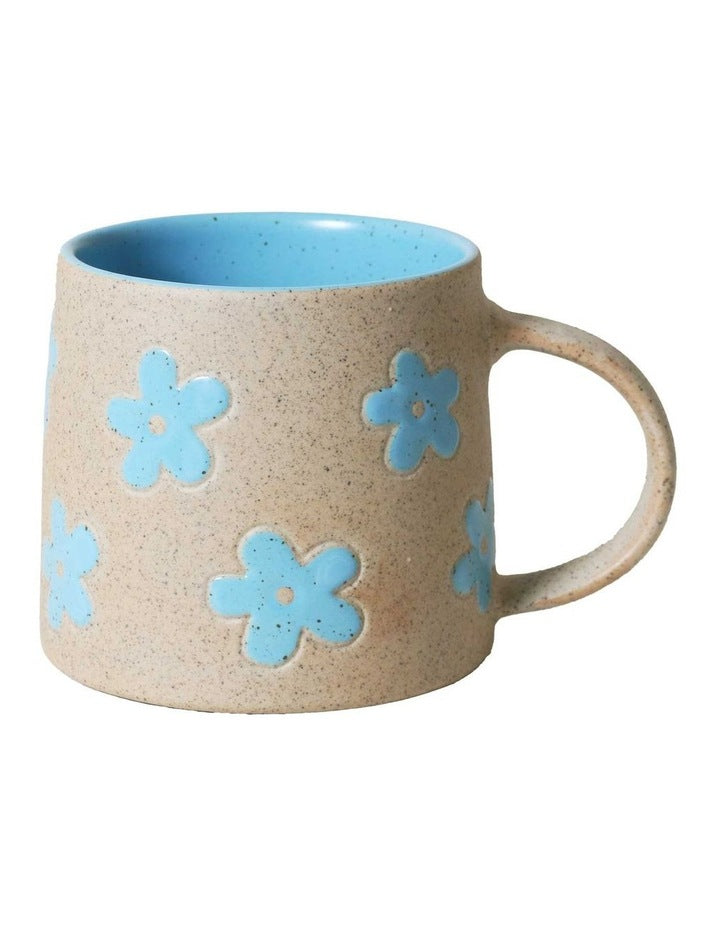 Molly Mug Etched 385ml in Blue