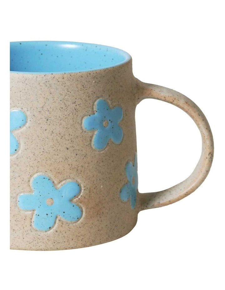 Molly Mug Etched 385ml in Blue