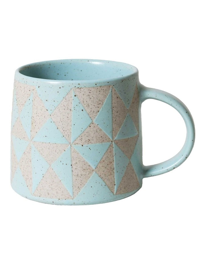 Bowie Mug 385ml in Aqua