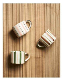 Madeaux Handbrushed Mug 3675ml Set of 2 in Multi