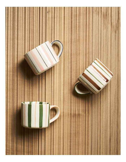 Madeaux Handbrushed Mug 3675ml Set of 2 in Multi