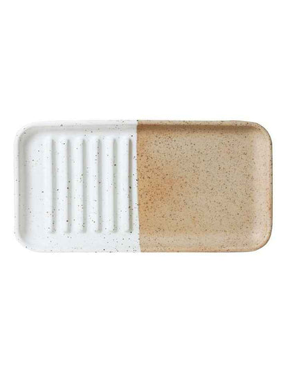 Natural Home Wash Up Kitchen Tray 20x10.5x1.5cm in White