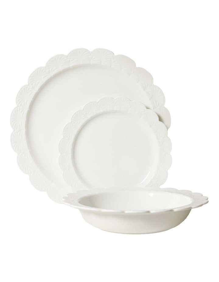 Heirloom Dinner Set 12 Piece in White