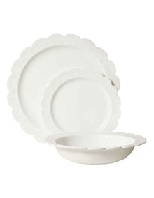 Heirloom Dinner Set 12 Piece in White