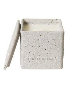 Earth Single Wicked Candle 9x9x9cm in Eucalyptus