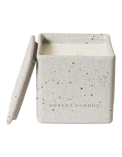 Earth Single Wicked Candle 9x9x9cm in Eucalyptus