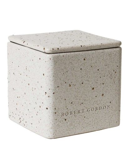 Earth Single Wicked Candle 9x9x9cm in Eucalyptus