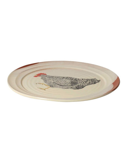 Emogen's Chickens Mabel Platter 20cm in Multi