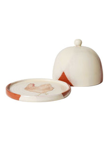 Butter Dish And Lid Jen in Multi