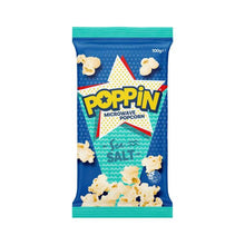 POPPIN POPCORN MICROWAVE: SEA SALT 100GRAM