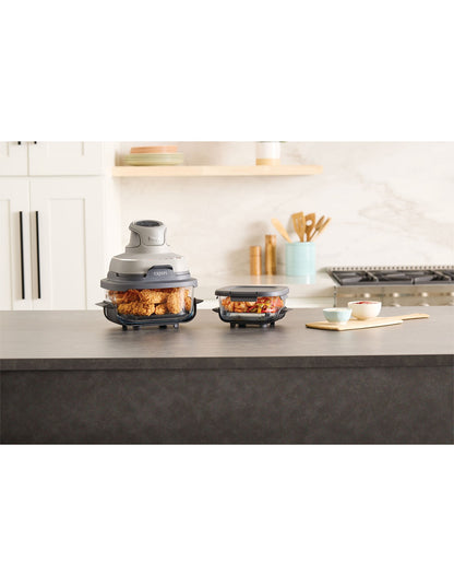 Crispi 4 in 1 Portable Glass Air Fryer Stone