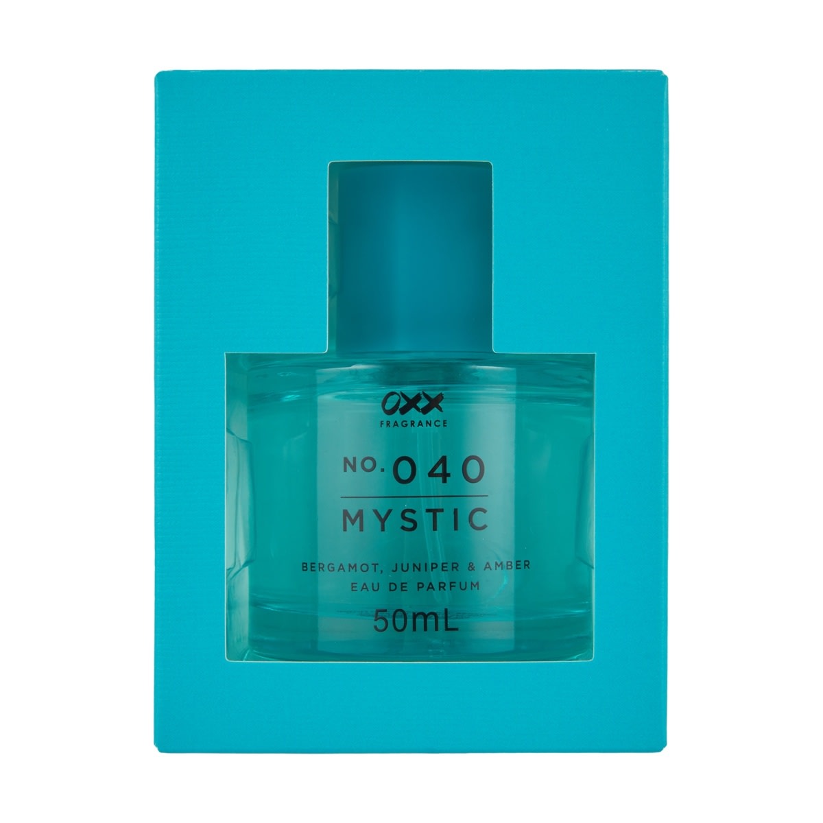 OXX Fragrance No. 040 Mystic Eau De Parfum 50ml - Bergamot, Juniper and Amber