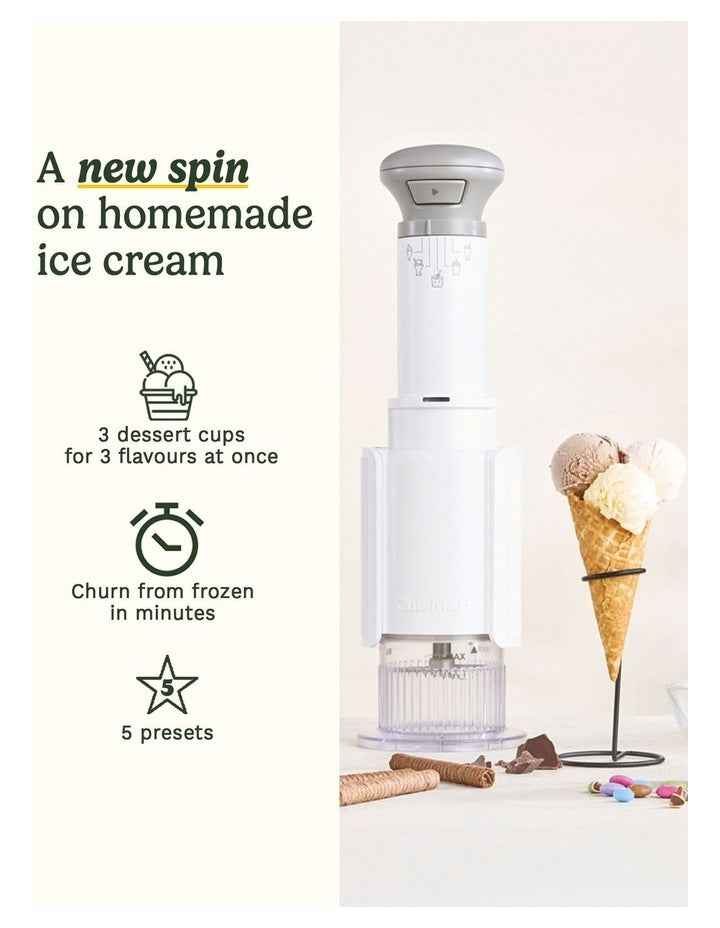Freeze Wand Ice Cream Maker ICE-FD10 in White