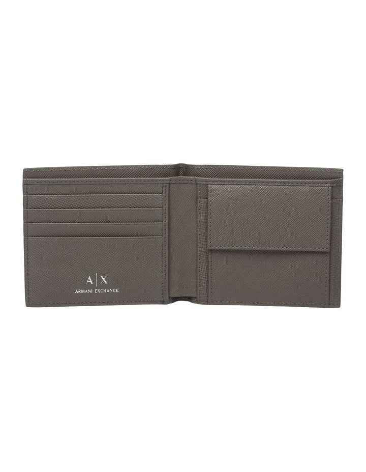 Textured Bifold Wallet - Dark Grey