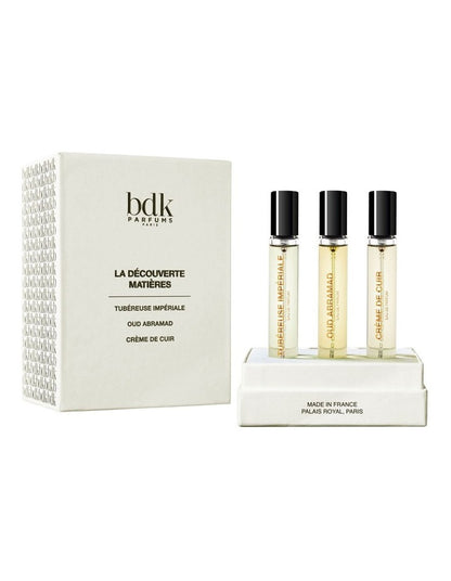 La Decouverte Matieres Discovery Parfum Set of 3x 10ml
