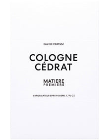 Cologne Cedrat Fragrance 50ml