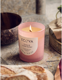 Guava & Lychee Sorbet Metro Candle 280g