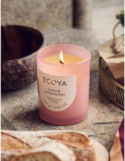 Guava & Lychee Sorbet Metro Candle 280g