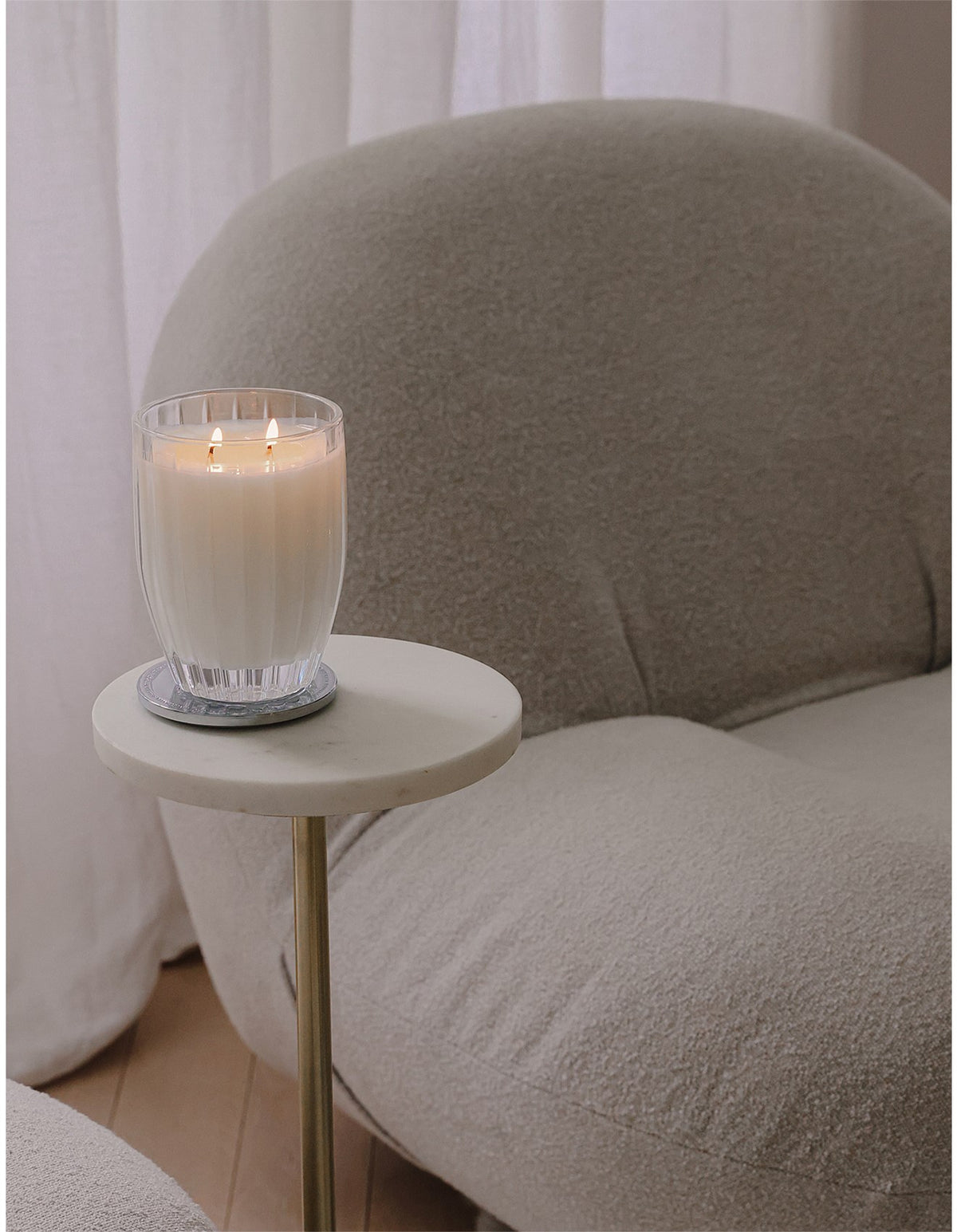 Fresh Sage & Cedar Large Soy Candle 370g