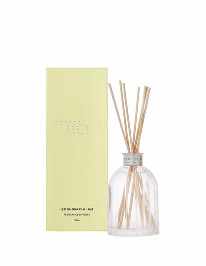 Lemongrass & Lime Mini Fragrance Diffuser 100ml