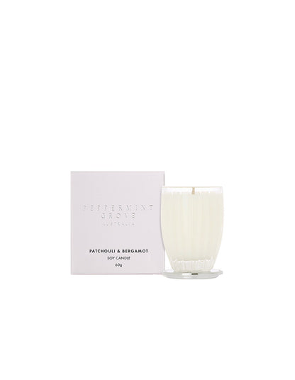 Patchouli & Bergamot Mini Soy Candle 60g