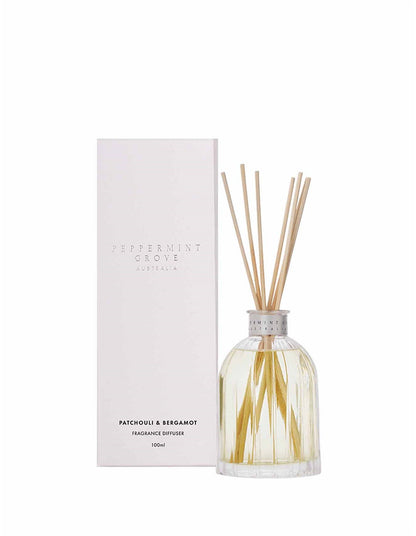 Patchouli & Bergamot Mini Fragrance Diffuser 100ml
