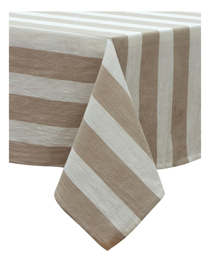 Hemingway Tablecloth 150x230cm in Taupe