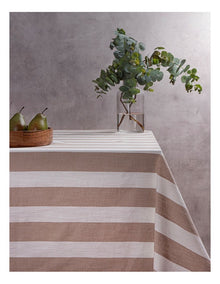 Hemingway Tablecloth 150x230cm in Taupe