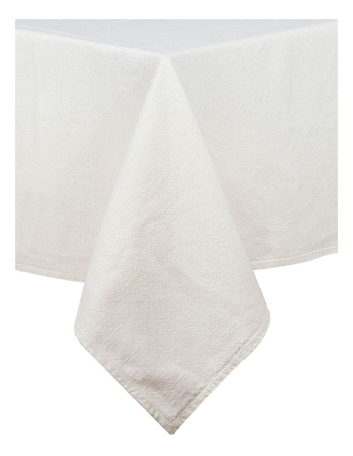 Oxford Tablecloth 150x230cm in White