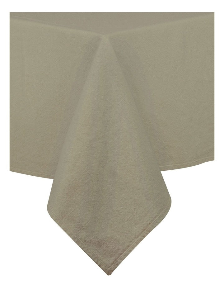 Oxford Tablecloth 150x230cm in Flax