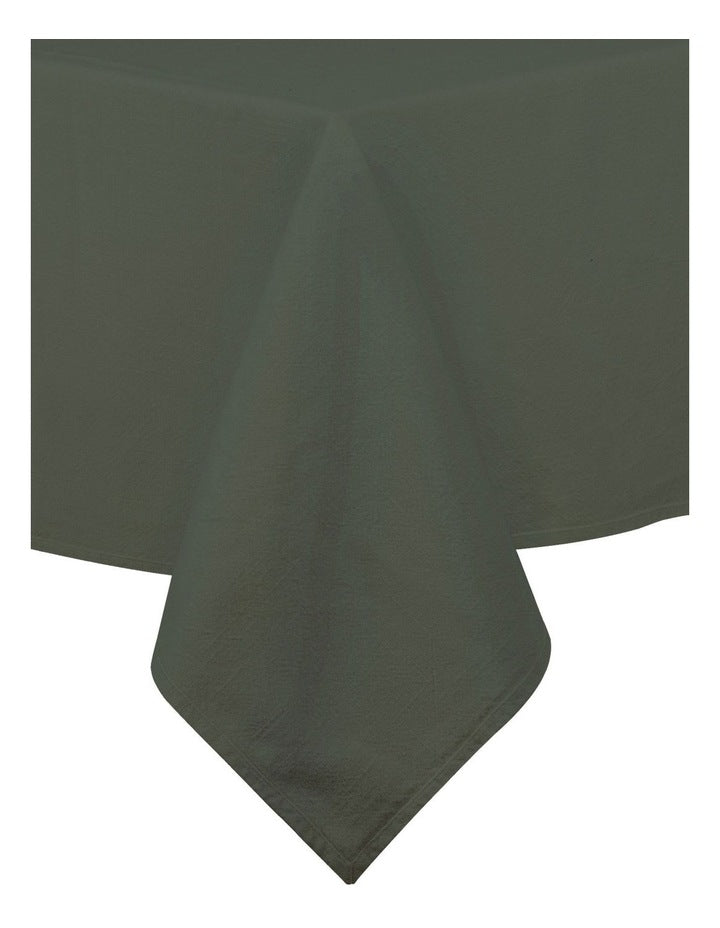 Oxford Tablecloth 150x230cm in Moss