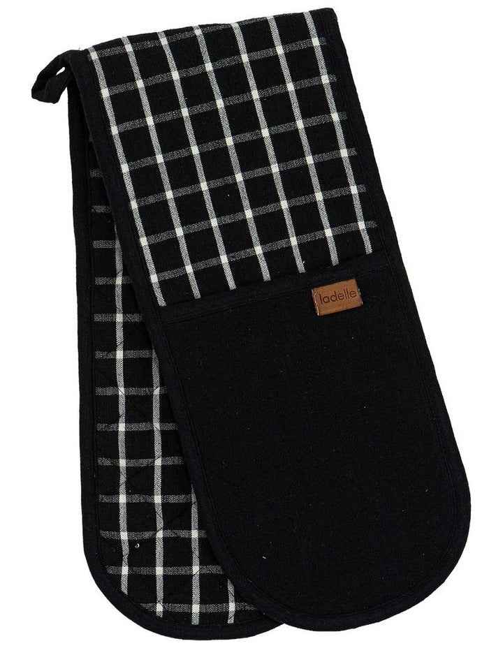 Hemingway Double Oven Mitt in Black