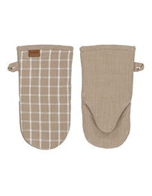 Hemingway Oven Mitt 2 Pack in Taupe
