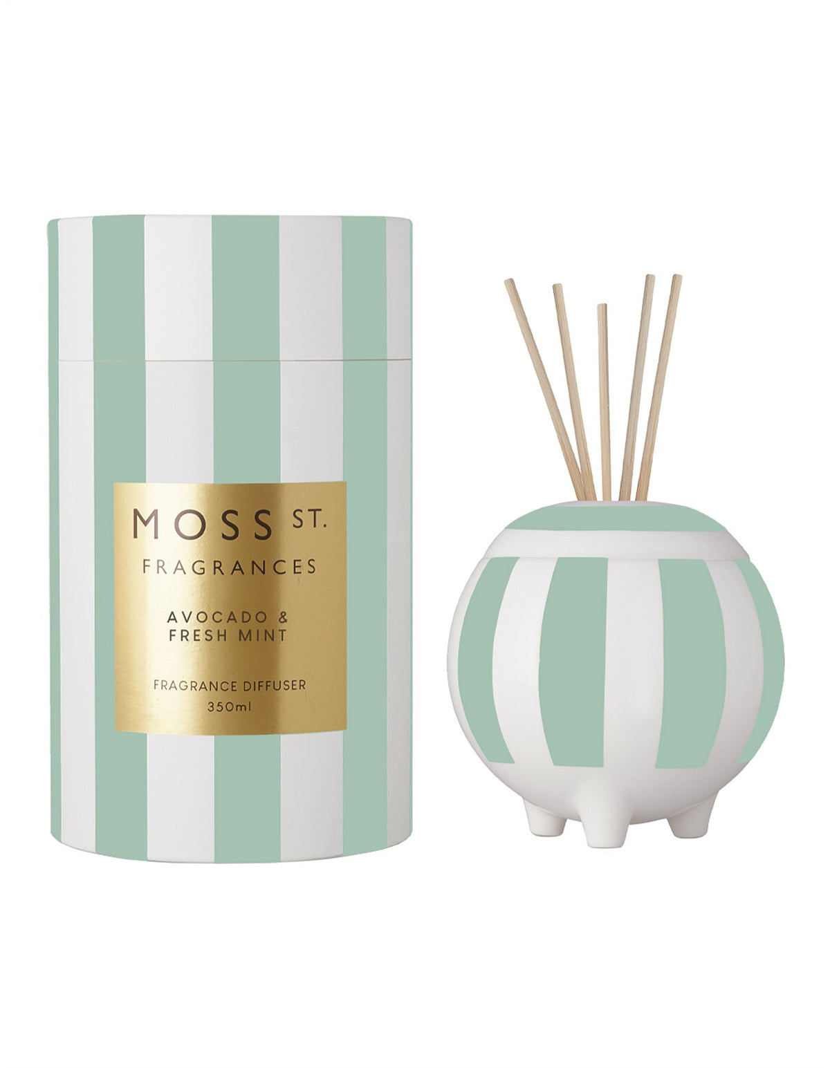 Avocado & Fresh Mint Large Ceramic Diffuser 350ml