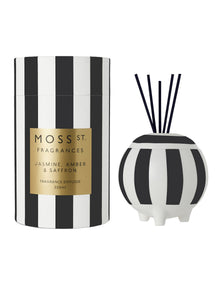 Jasmine, Amber & Saffron Large Ceramic Diffuser 350ml