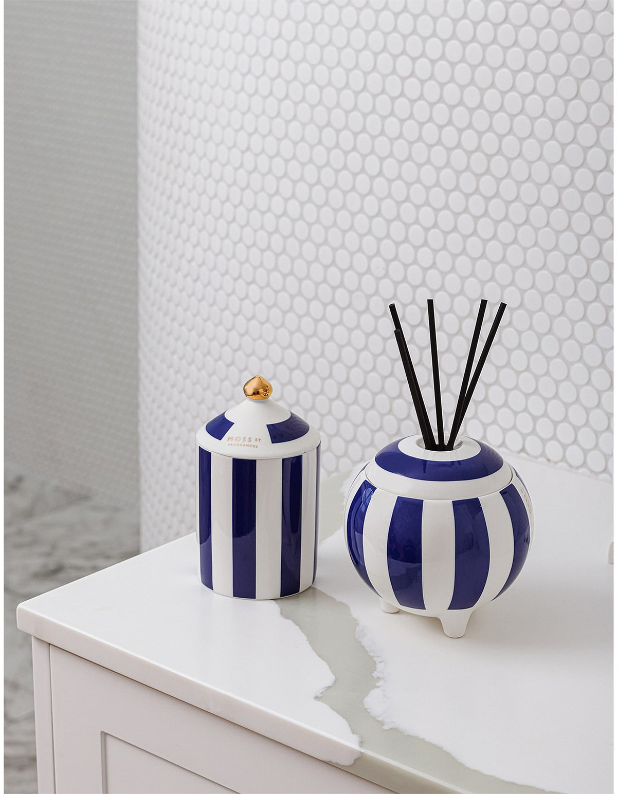 Sandalwood & Spiced Mandarin Large Ceramic Candle 360g