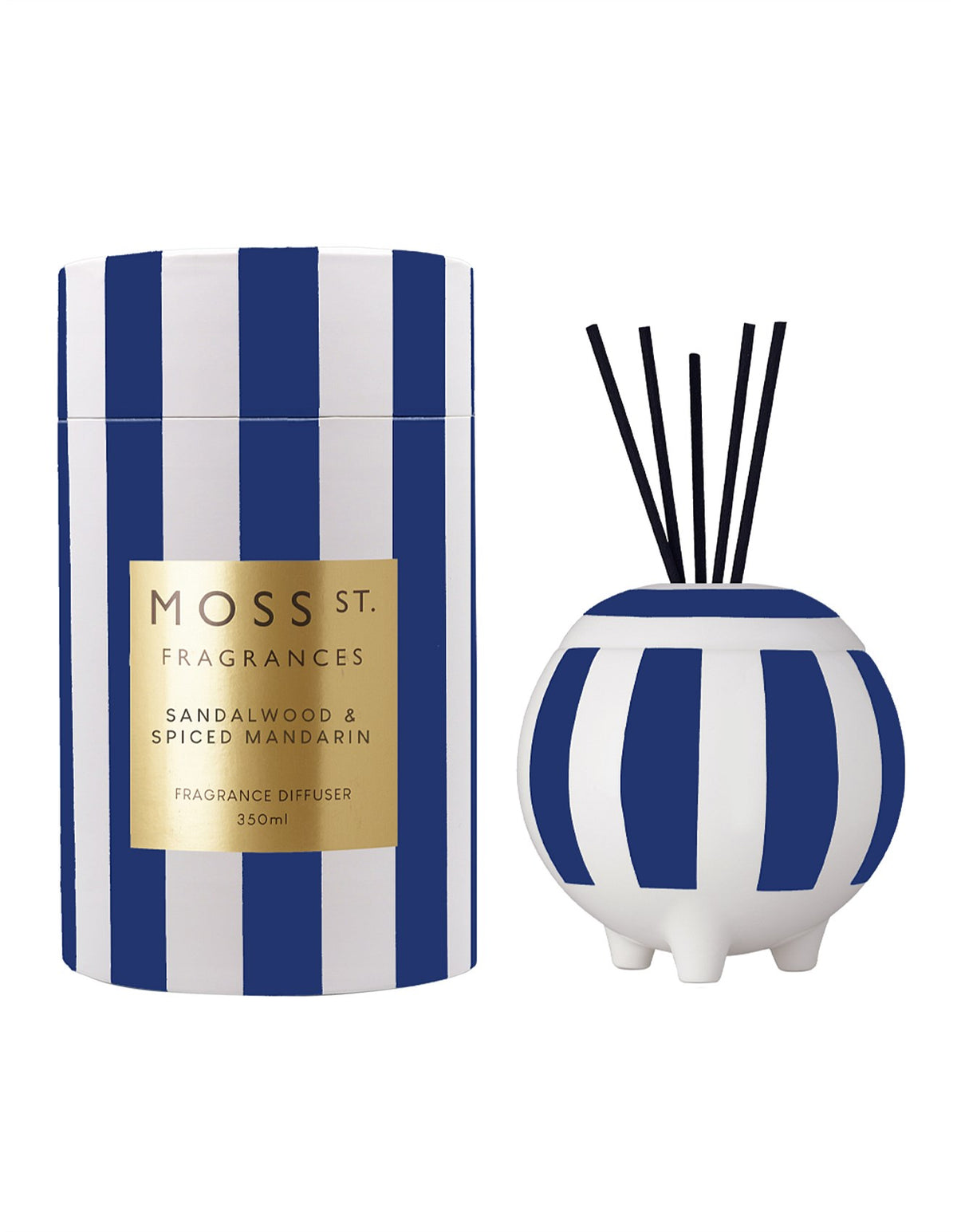 Sandalwood & Spiced Mandarin Large Ceramic Diffuser 350ml