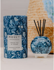 Fresh Fig & Cedar Mini Ceramic Diffuser 100ml