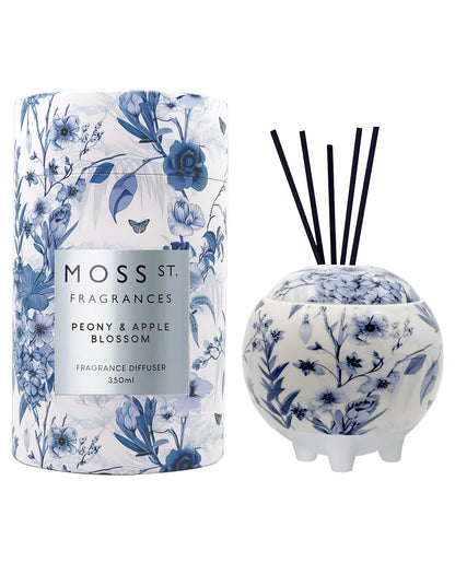 Peony & Apple Blossom Large Ceramic Diffuser 350ml