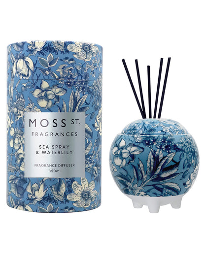 Sea Spray & Waterlily Large Ceramic Diffuser 350ml