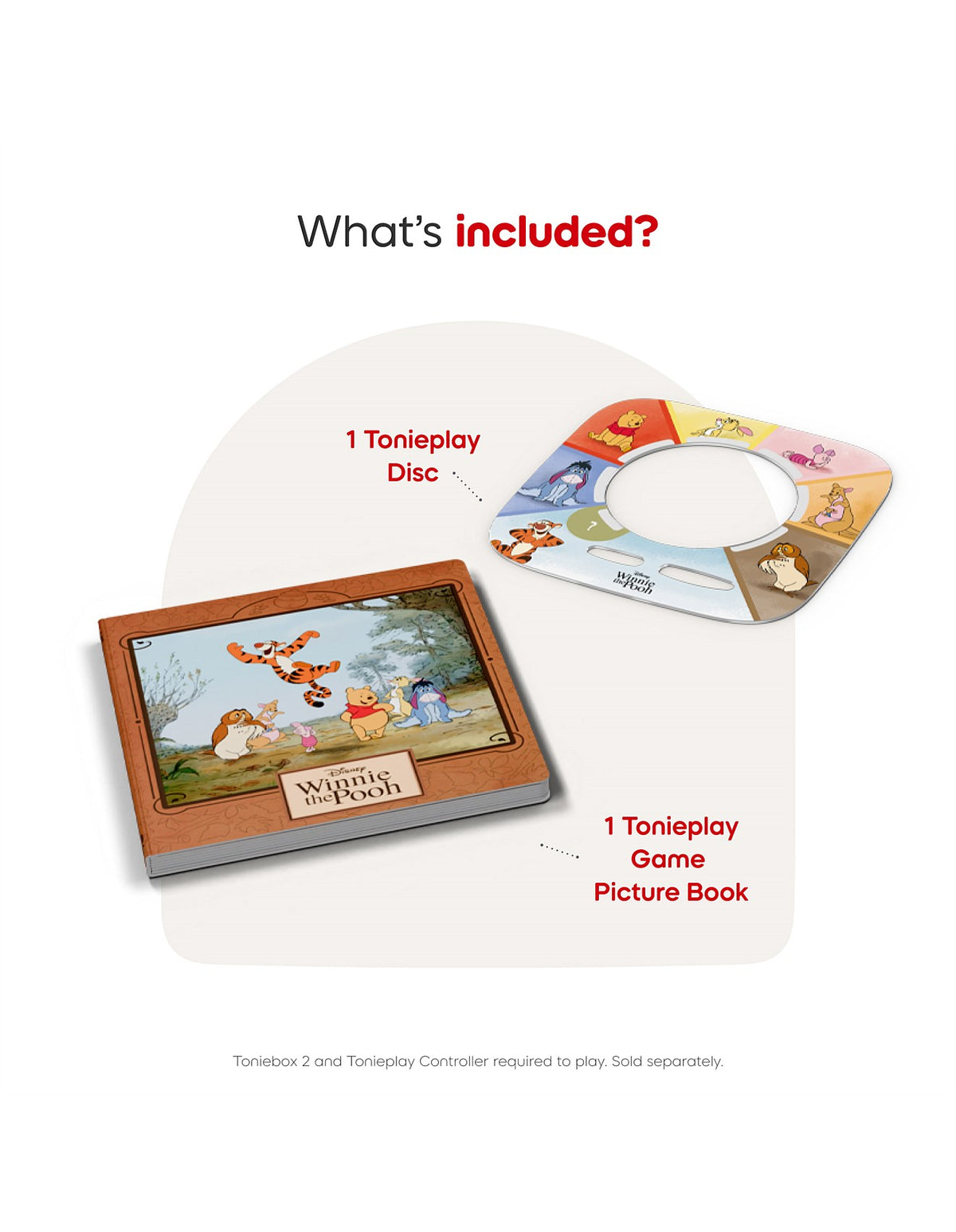 tonies Tonieplay® Disney Winnie the Pooh: Tigger's Mix-Up Fix-Up Game